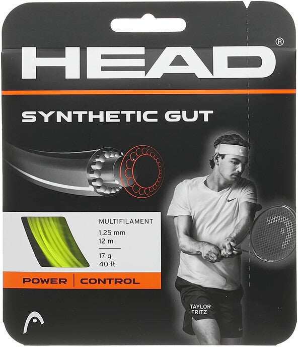 Head Synthetic Gut 17g - Yellow - 17