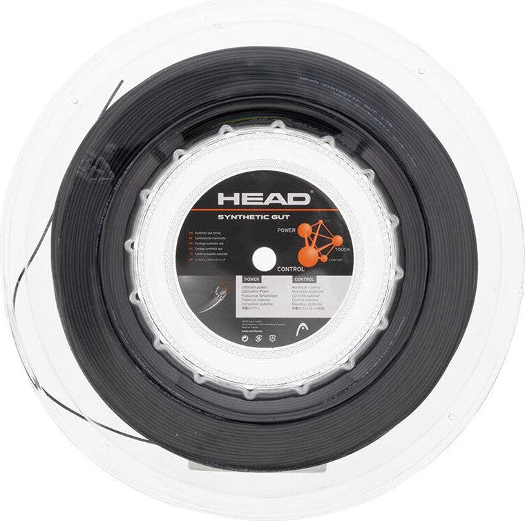Head Synthetic Gut Reel 660’ - Black