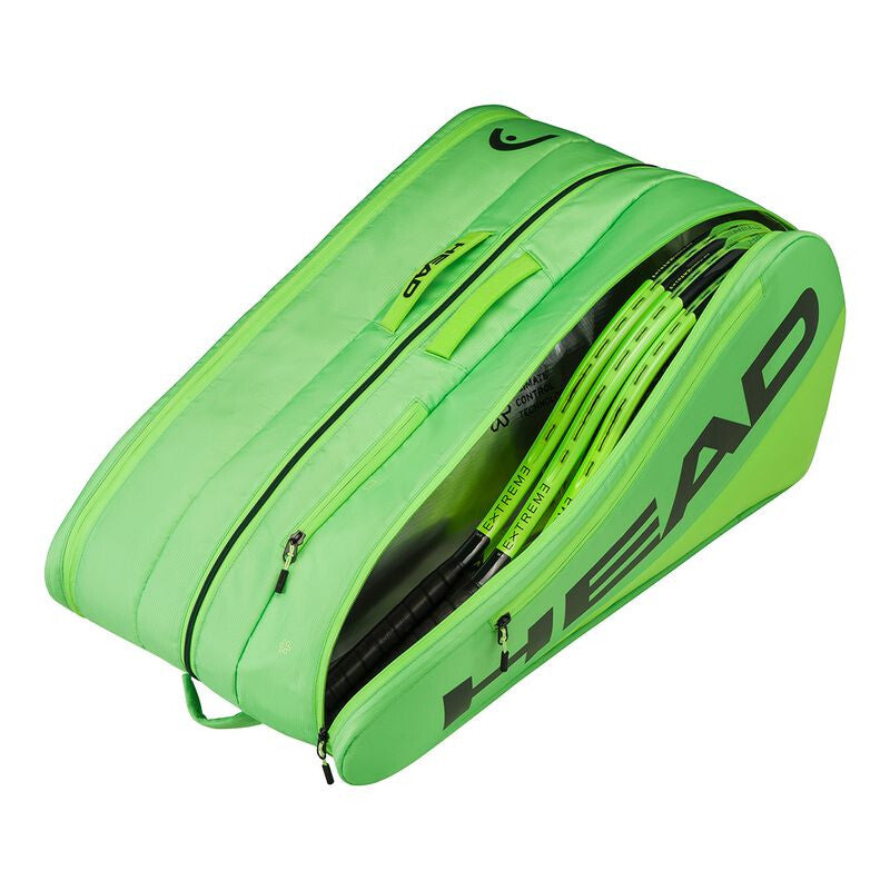 Head Tour 12-racquet Bag Xl (2026) (sharp Green) - Lim / Os