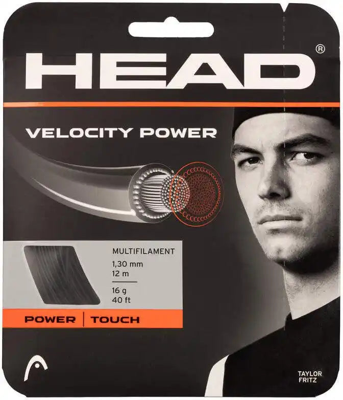 Head Velocity Mlt Power Tennis String - Natural