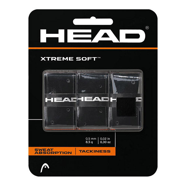 Head Xtreme Soft Overgrip (3x) (black) - Blk / Os