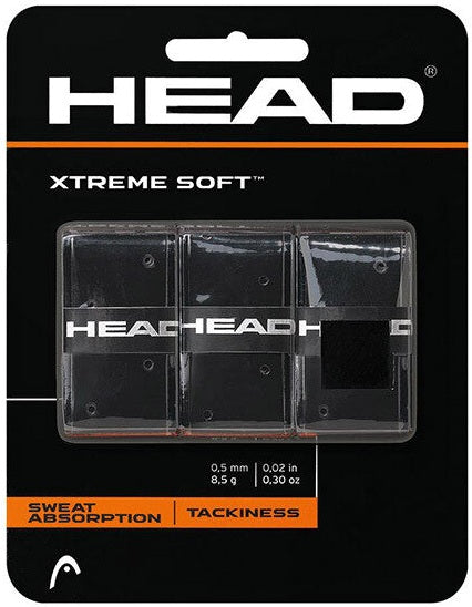 Head Xtreme Soft Overgrip (3x) - Black