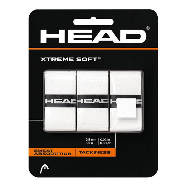Head Xtreme Soft Overgrip (3x) (black) - Wht / Os
