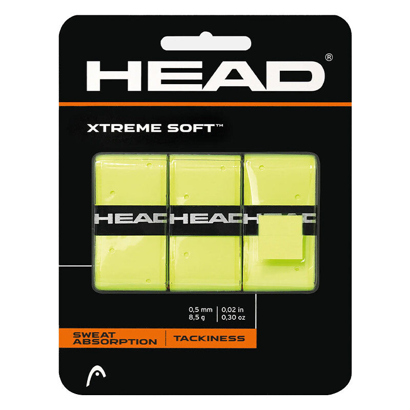 Head Xtreme Soft Overgrip (3x) (black) - Yel / Os