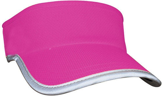 Headsweats Reflective Super Visor - Pink - one Size Fits Most