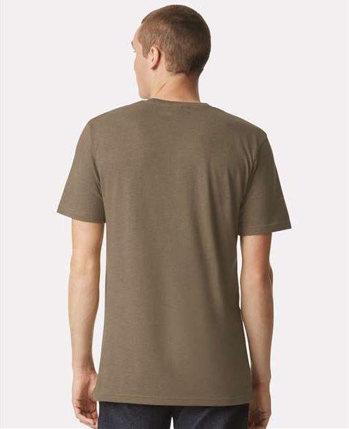 Heather Army CVC Henley Tee - 2004CVC