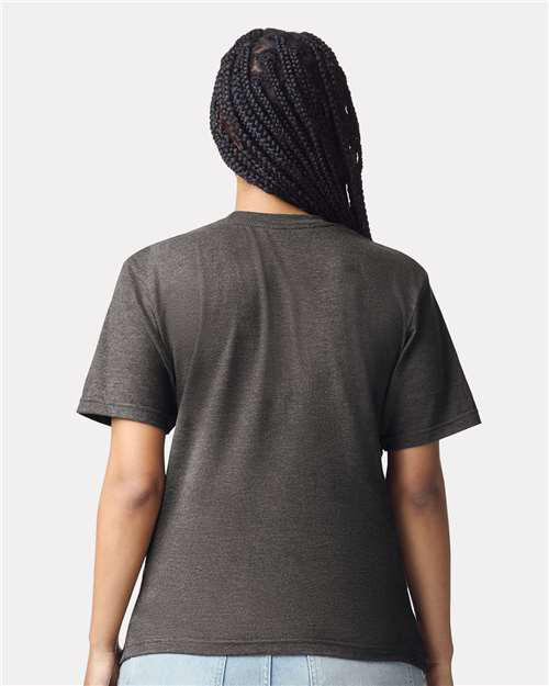 Heather Asphalt CVC Tee - 2001CVC