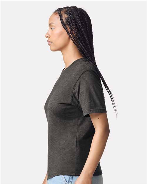 Heather Asphalt CVC Tee - 2001CVC