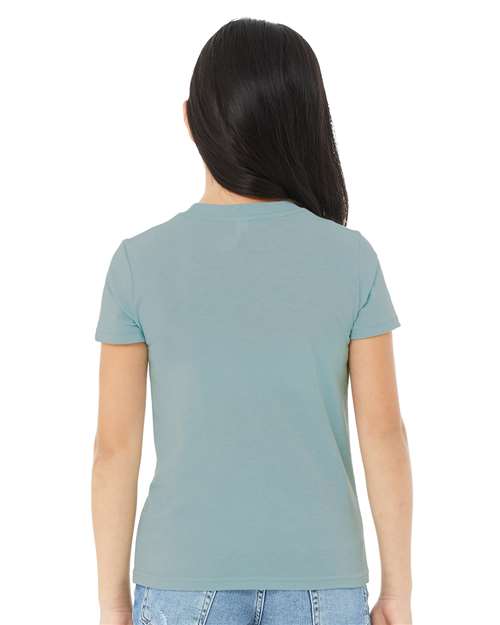 Heather Blue Lagoon Youth CVC Jersey Tee - 3001YCVC