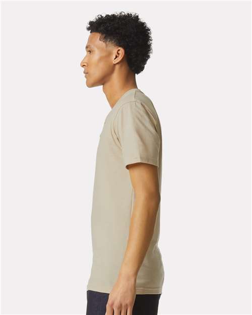Heather Bone CVC Henley Tee - 2004CVC