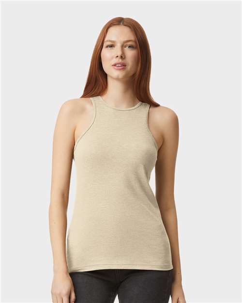 Heather Bone Women's CVC Tank - 101CVC