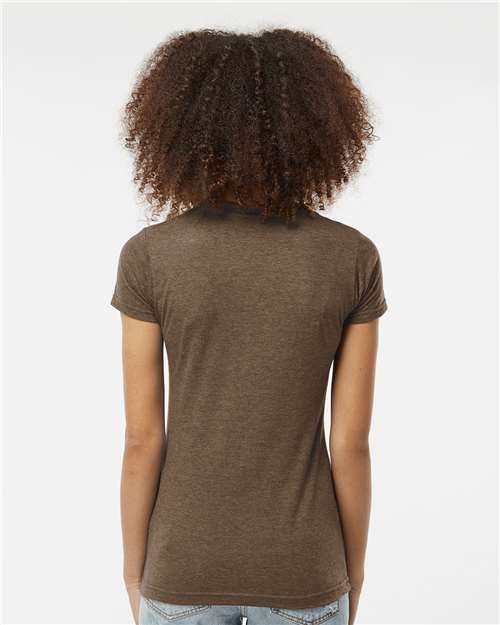 Heather Brown Women&#39;s Poly-Rich T-Shirt - 240