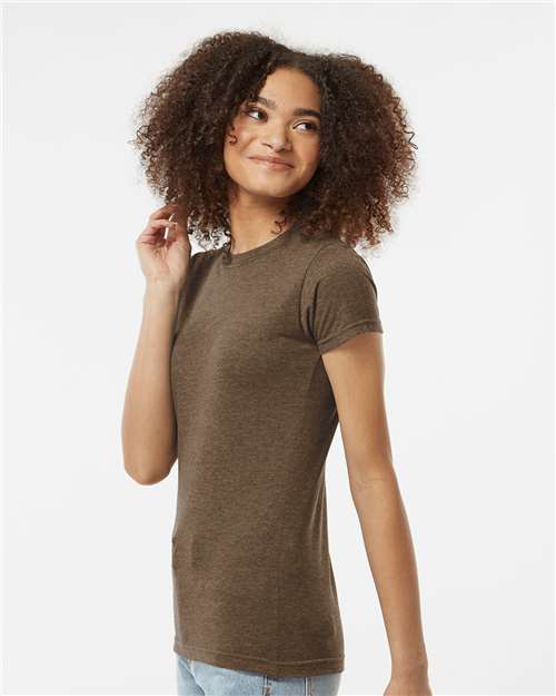 Heather Brown Women&#39;s Poly-Rich T-Shirt - 240