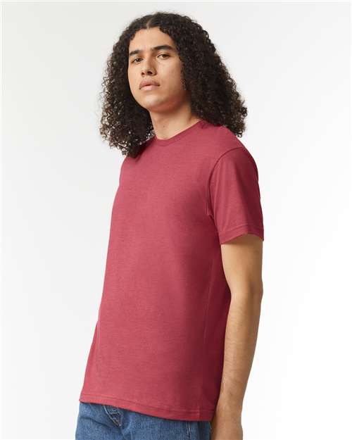Heather Cardinal CVC Tee - 2001CVC