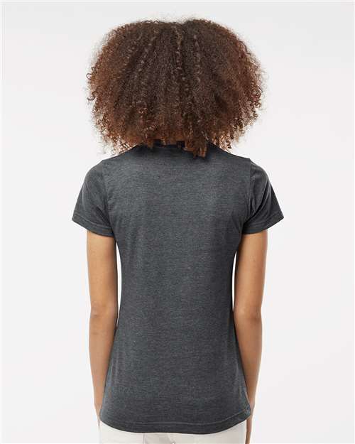 Heather Charcoal Women&#39;s Fine Jersey Classic Fit T-Shirt - 216