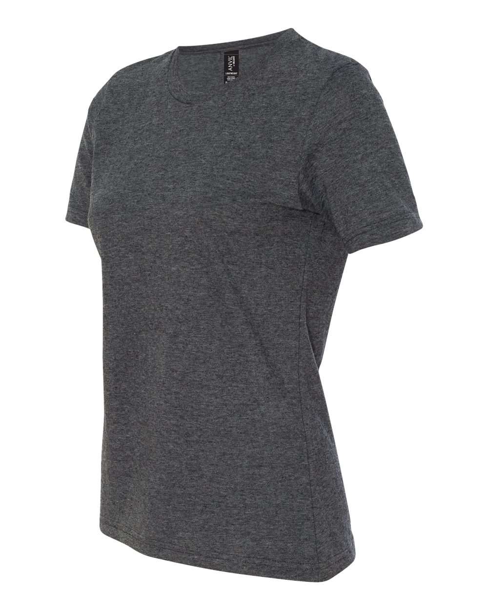 Heather Dark Grey Softstyle® Women’s Lightweight T-Shirt - 880