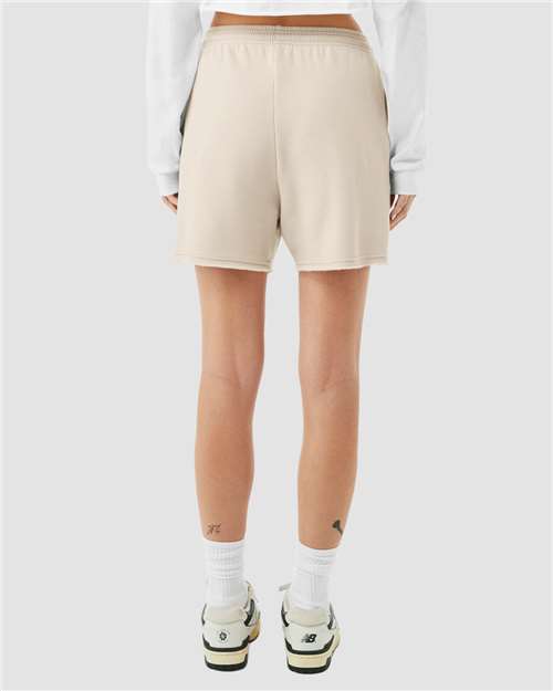 Heather Dust Women&#39;s Cutoff Fleece Shorts - 3787