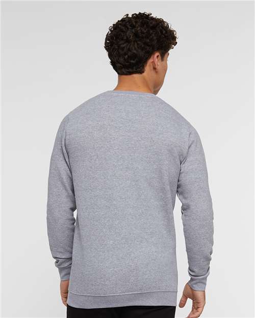 Heather Elevated Fleece Crewneck Sweatshirt - 6925