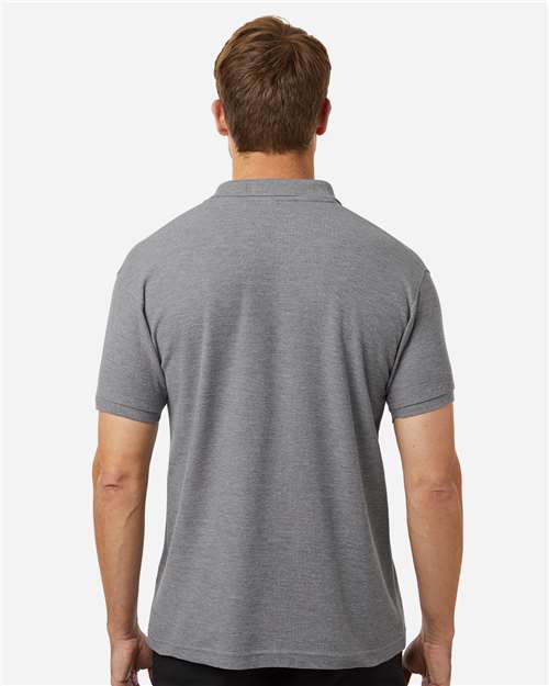 Heather Granite Pique Polo - 62800