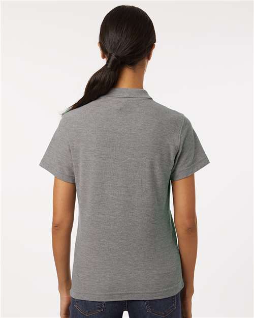Heather Granite Women&#39;s Pique Polo - 62800L