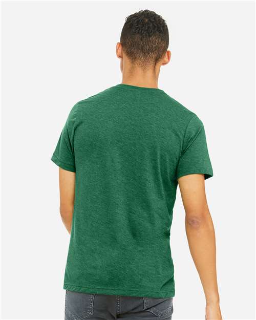 Heather Grass Green CVC Jersey Tee - 3001CVC