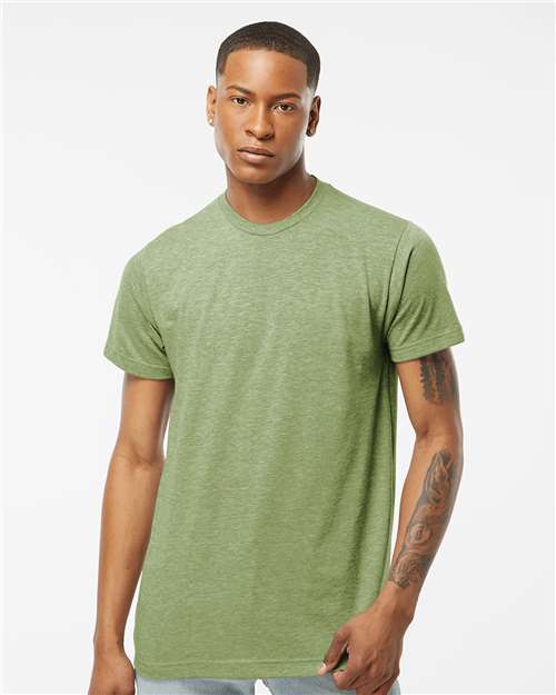 Heather Green Poly-Rich T-Shirt - 241