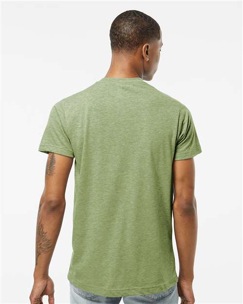 Heather Green Poly-Rich T-Shirt - 241