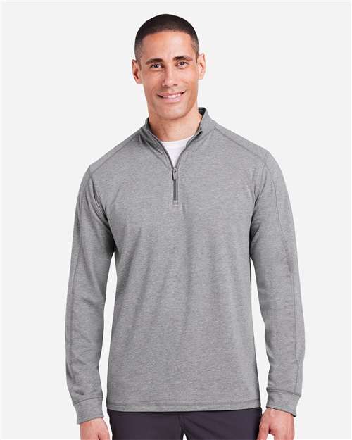 Heather Grey Carrollton Quarter-Zip Pullover - TM109AB