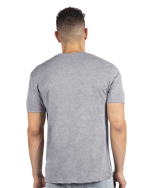 Heather Grey Cotton T-Shirt - 3600