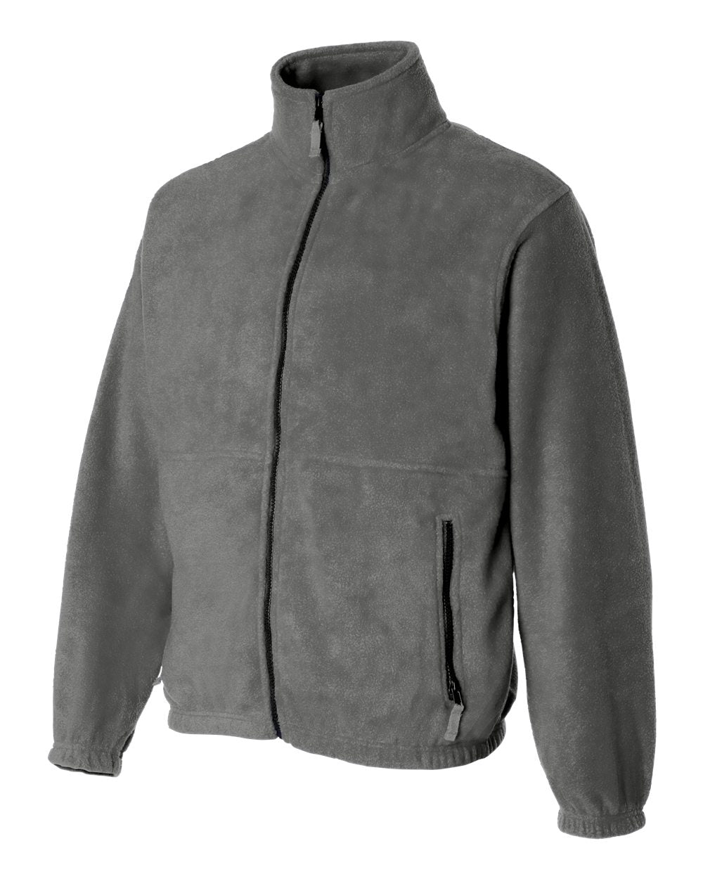 Heather Grey Fleece Full-Zip Jacket - 3061
