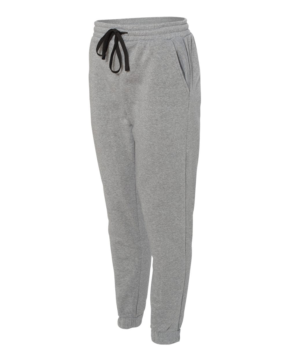 Heather Grey Fleece Joggers - 8800