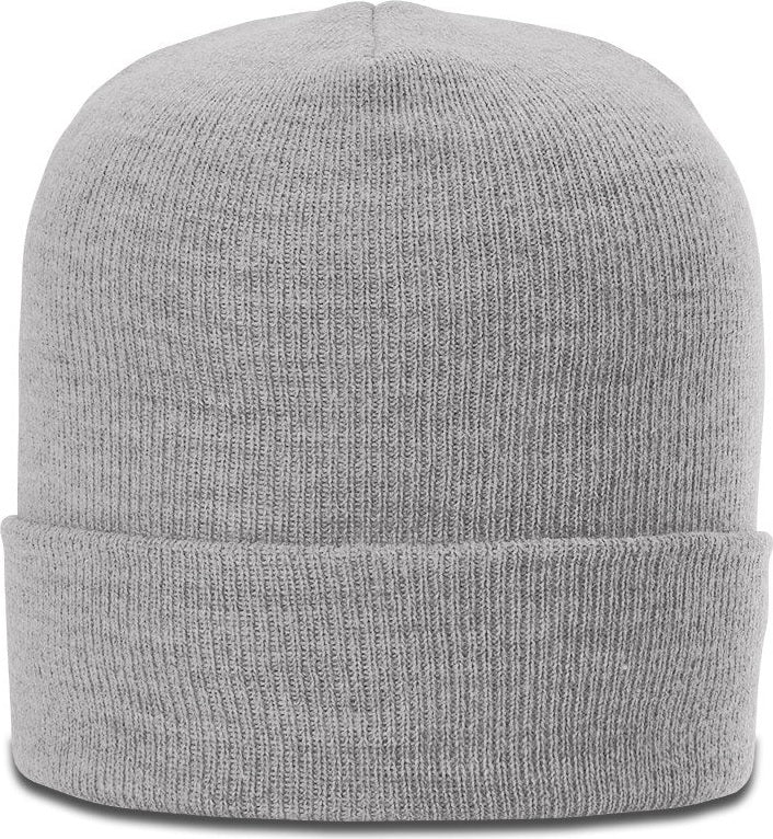 Heather Grey Heathered Beanie with Cuff