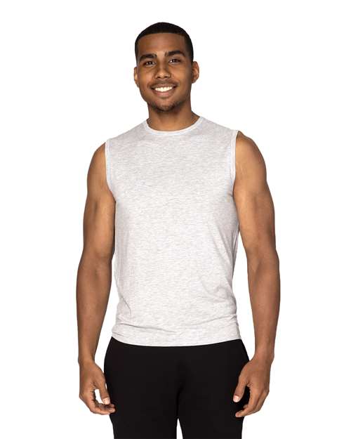 Heather Grey Impact Tank Top - 382T