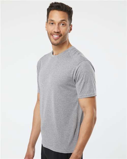 Heather Grey Islander Performance T-Shirt - 200