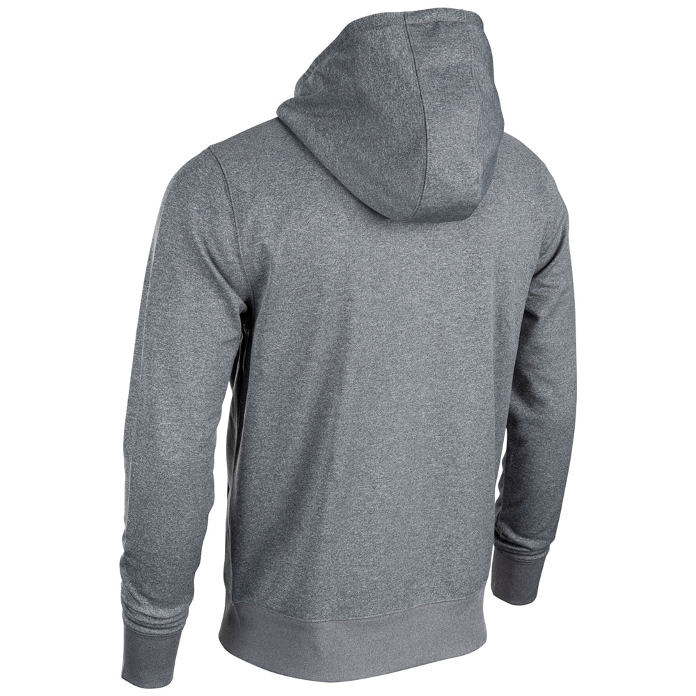 HEATHER GREY Lineup Fleece Zip Up Hoodie
