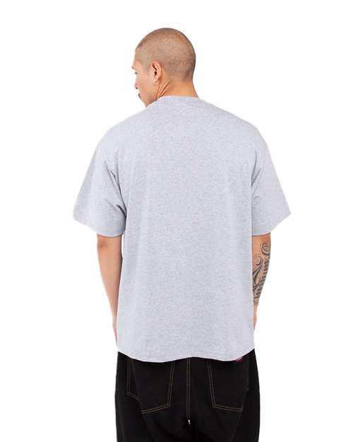 Heather Grey Max Heavyweight T-Shirt - SHMHSS