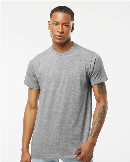 Heather Grey Poly-Rich T-Shirt - 241