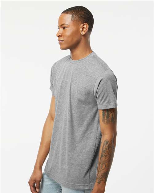 Heather Grey Poly-Rich T-Shirt - 241