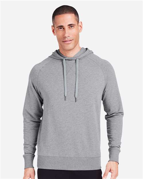 Heather Grey Varsity Hooded Sweatshirt - TM654