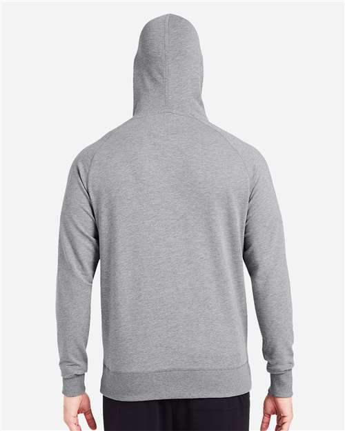 Heather Grey Varsity Hooded Sweatshirt - TM654