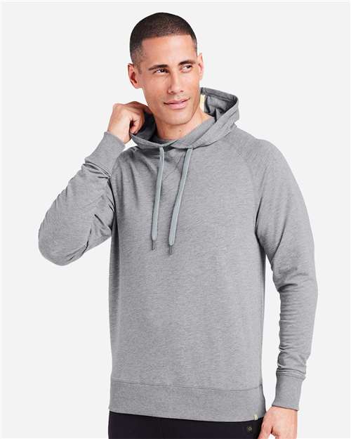 Heather Grey Varsity Hooded Sweatshirt - TM654