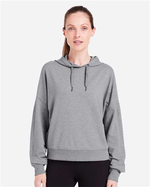 Heather Grey Women&#39;s Studio Hooded Fleece - TW913