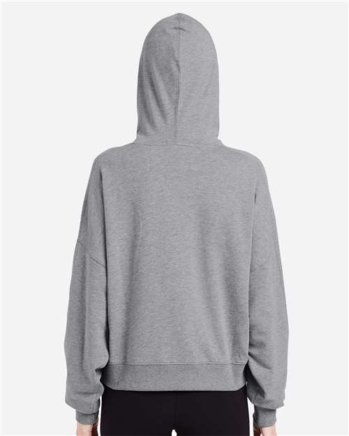 Heather Grey Women&#39;s Studio Hooded Fleece - TW913