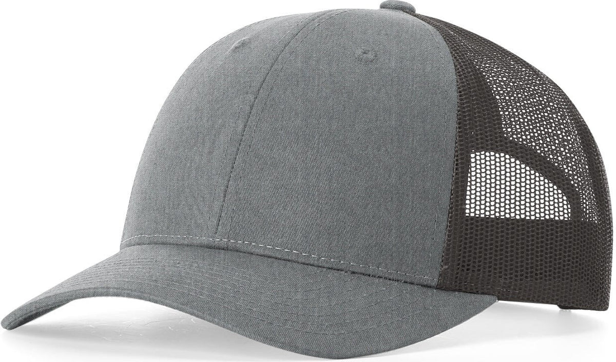 Heather Grey/Dark Charcoal Low Pro Trucker