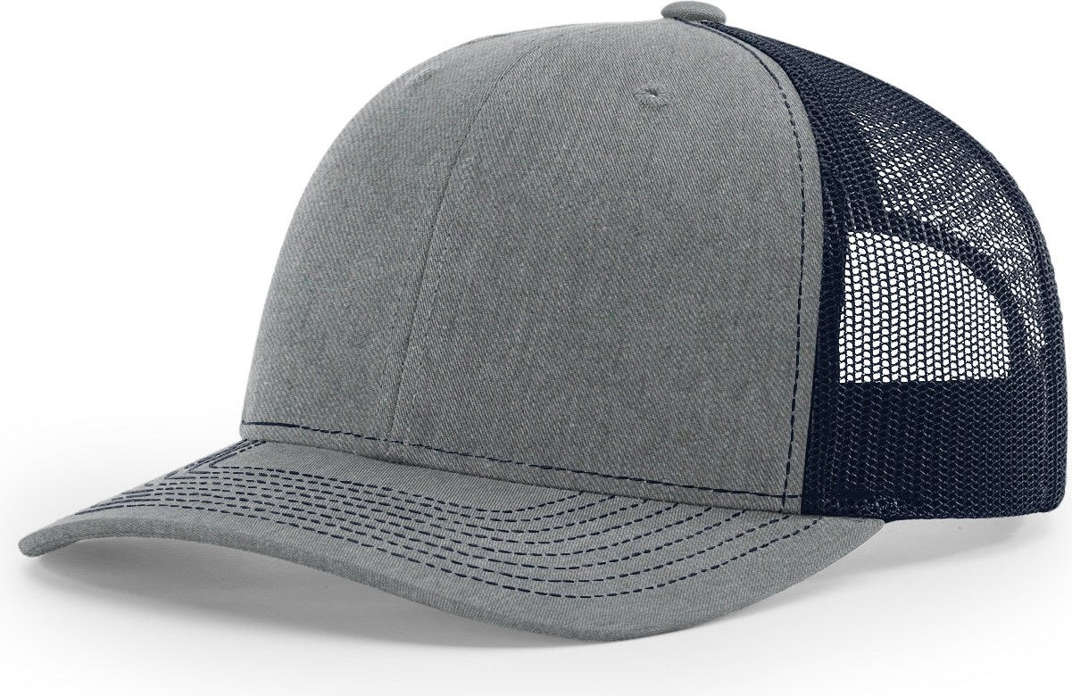 Heather Grey/Navy Trucker