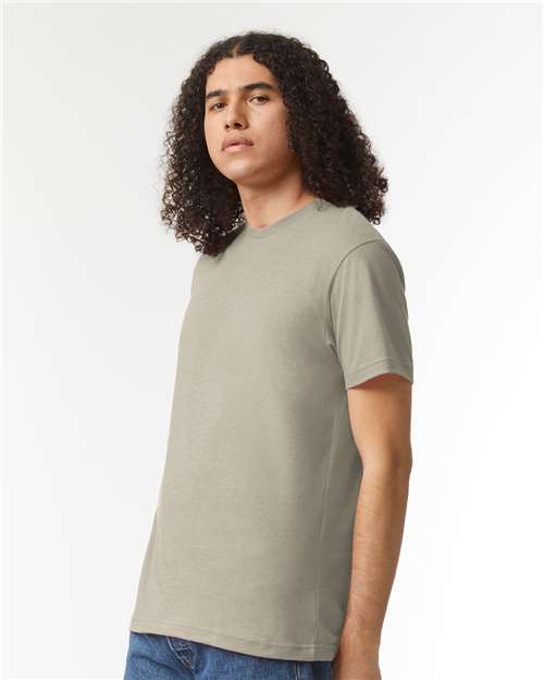 Heather Khaki CVC Tee - 2001CVC