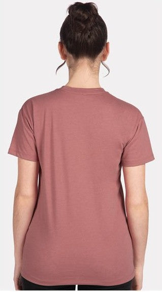 Heather Mauve Women&#39;s CVC Relaxed T-Shirt - 6600