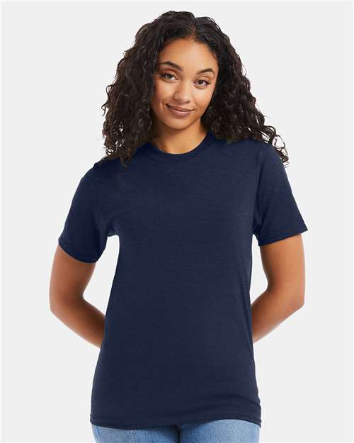 Heather Navy Beefy-T® T-Shirt - 5180
