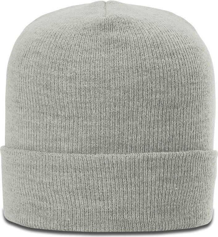 Heather Oatmeal Heathered Beanie with Cuff
