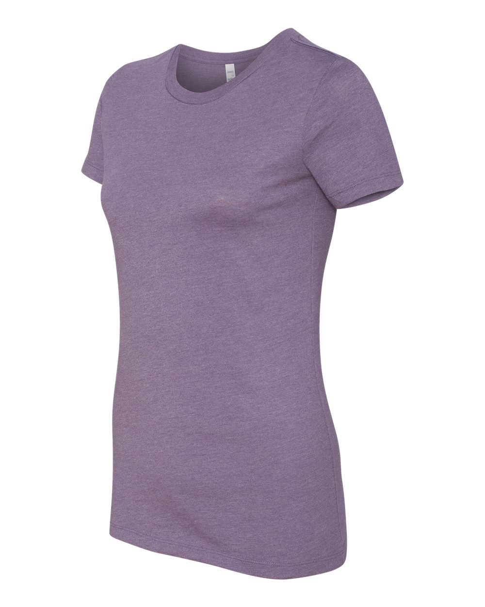 Heather Purple Women's Slim Fit Tee - 6004